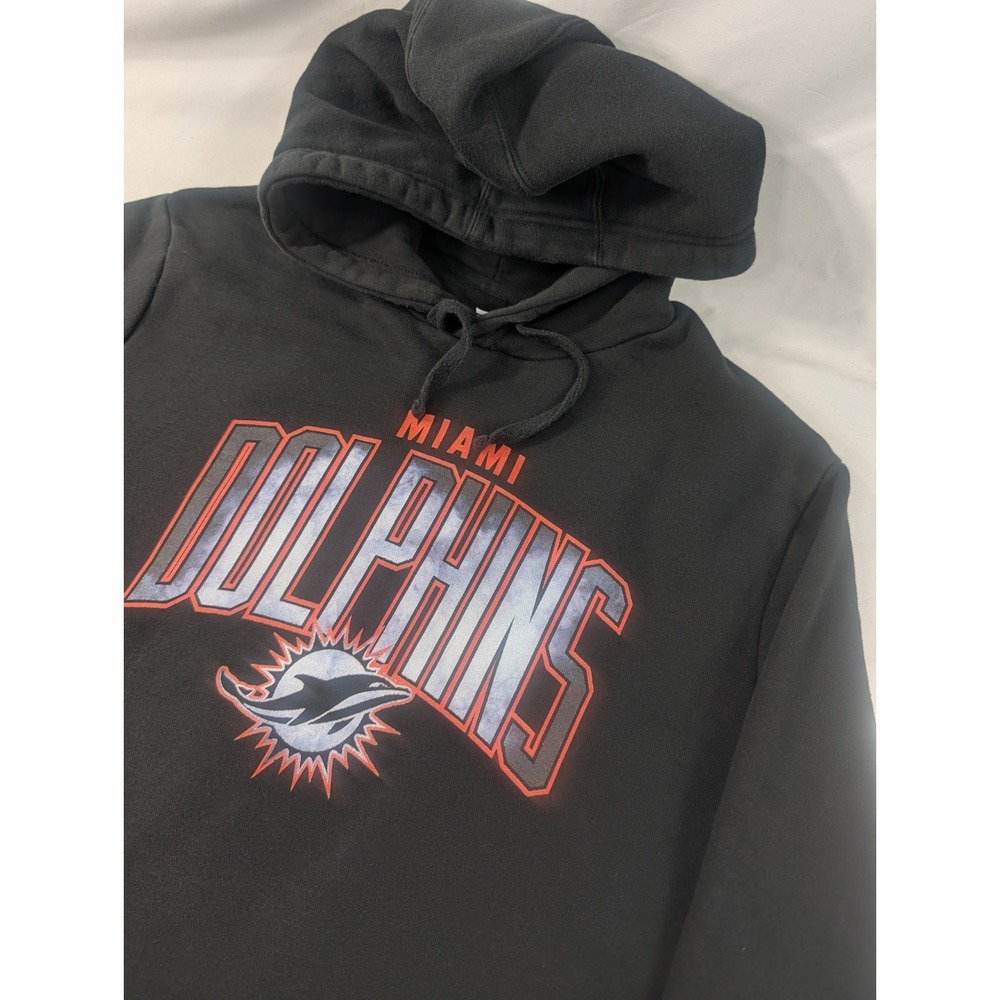 Miami Dolphins Hoodie Mens 2XL NFL Football Pullover Fanatics Heavyweight